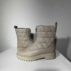 NWOT Alberto Torresi Beige Leather Boots - Size 8